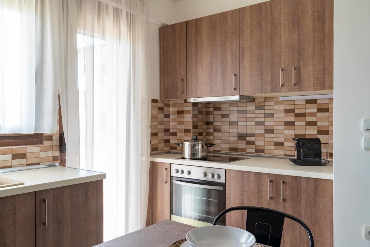Alexandros Maisonettes เนอามูดาเนีย ภายนอก รูปภาพ