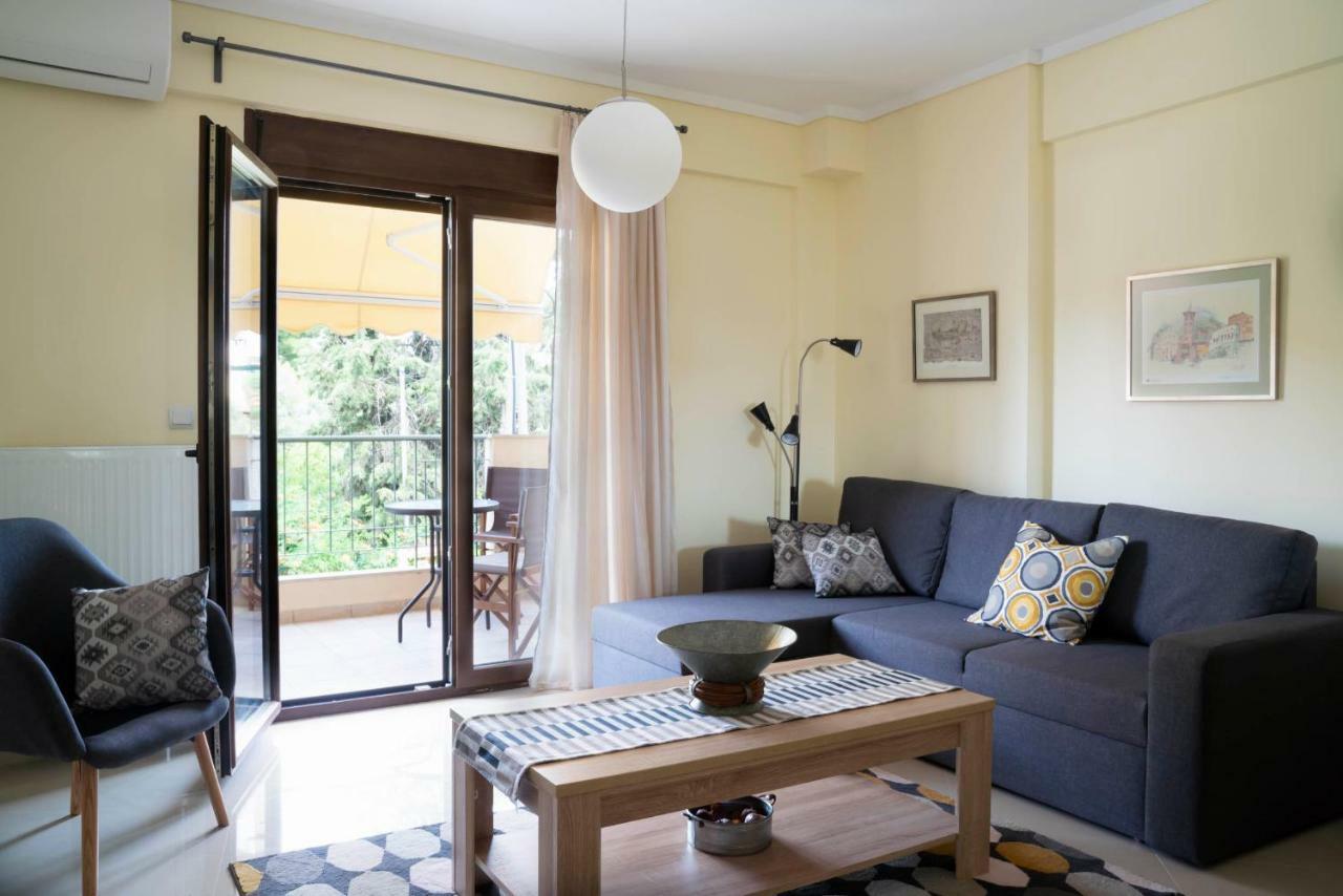 Alexandros Maisonettes เนอามูดาเนีย ภายนอก รูปภาพ