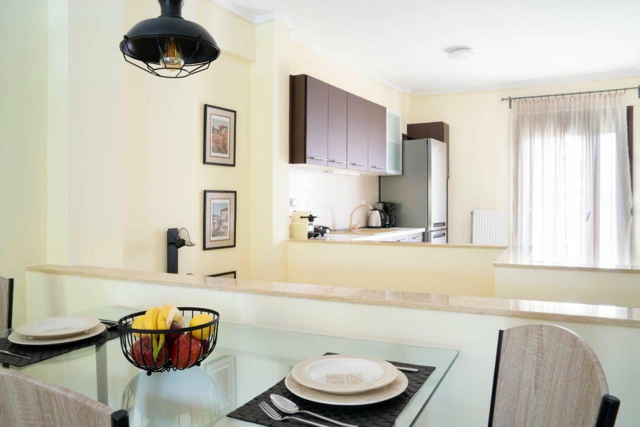 Alexandros Maisonettes เนอามูดาเนีย ภายนอก รูปภาพ